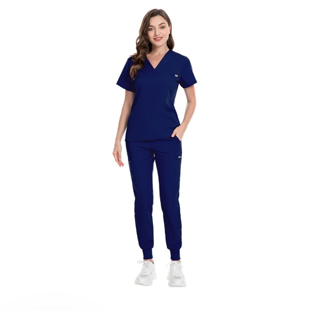 Blue Scrub Set - Picture 3 of 3